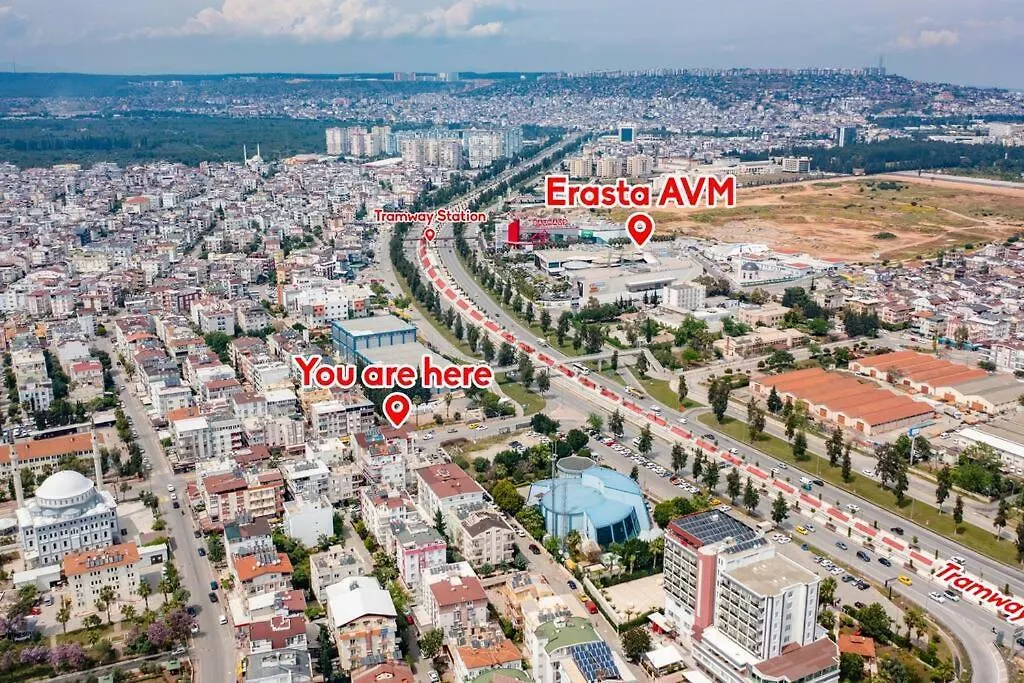 Basement Floor, Erasta Mall Karsisi, Merkezi '20' Antalya Apartamento